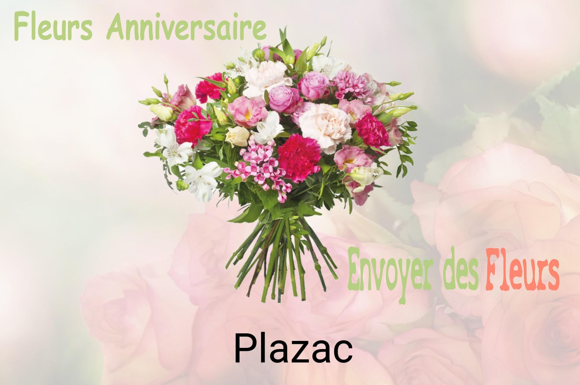 Bouquet de fleurs d’anniversaire livré à Plazac